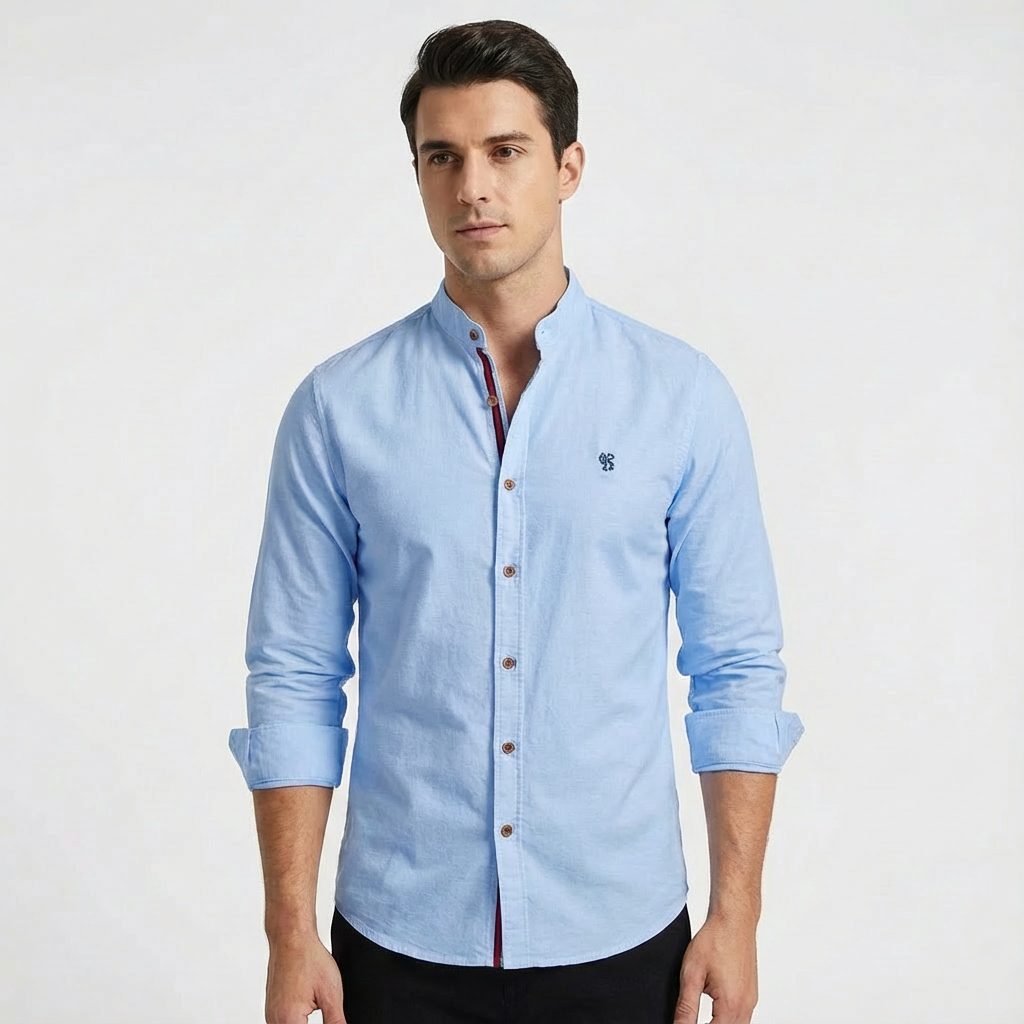 Preston | Camisa de Hombre Entallada con Botones