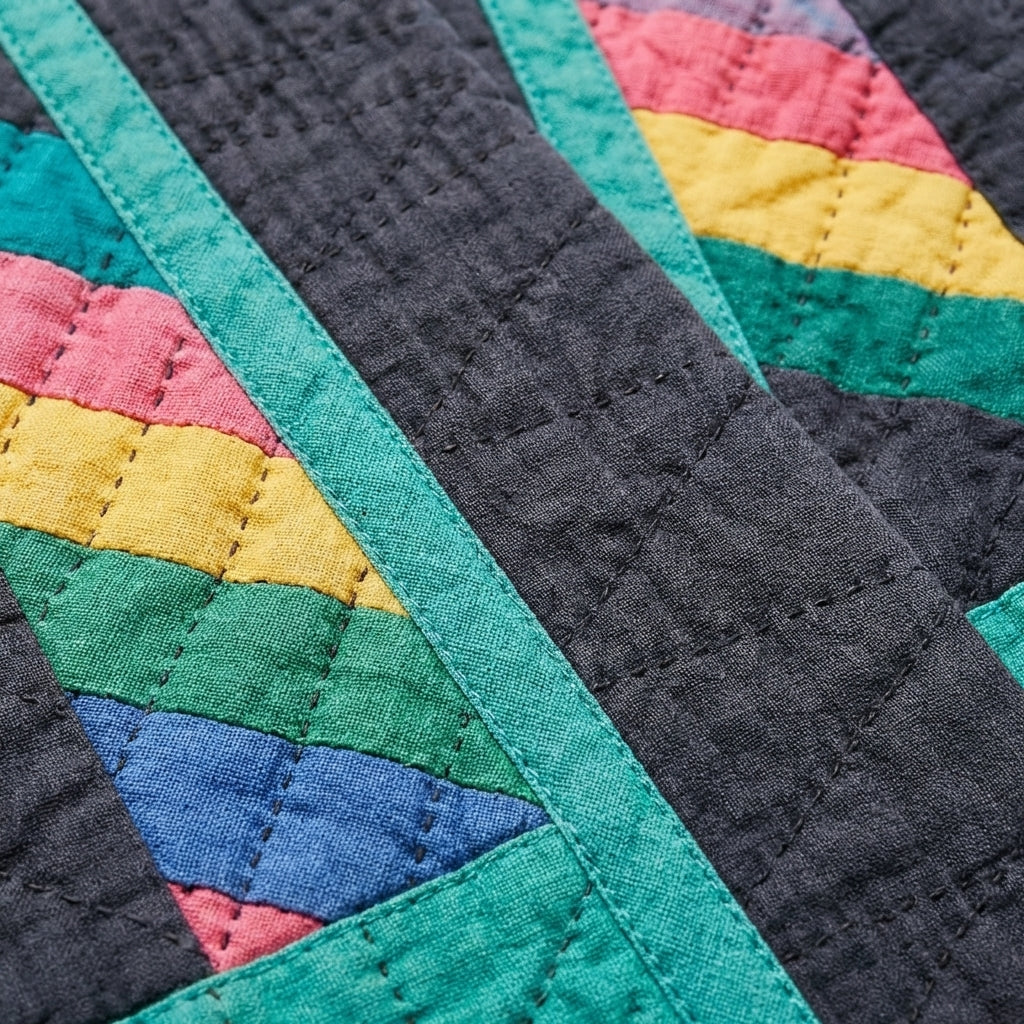 Quimera | Chaqueta Acolchada Patchwork Mujer Boho