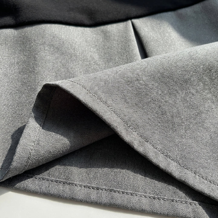 Renata | Abito Lungo Bicolore Gonna Plissettata Donna