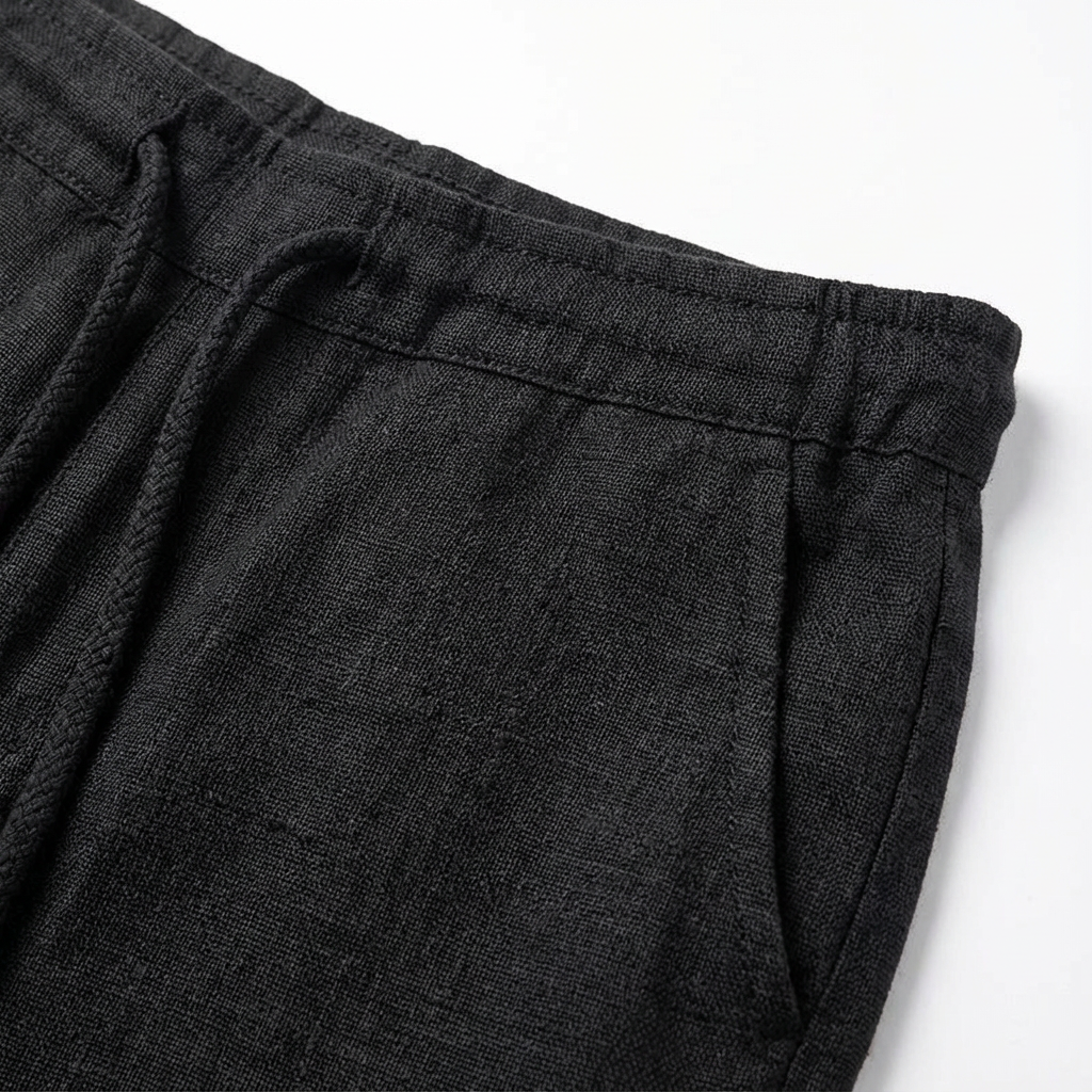 Reuben | Pantalones de Hombre con Cordón y Pierna Ancha