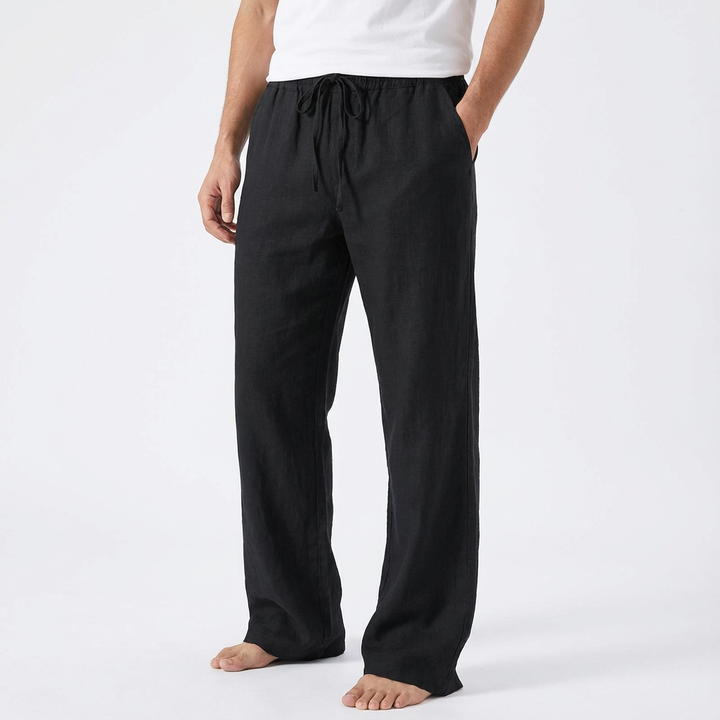 Reuben | Pantalones de Hombre con Cordón y Pierna Ancha