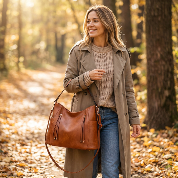 Rose | Borsa Hobo a Tracolla Regolabile per Donna
