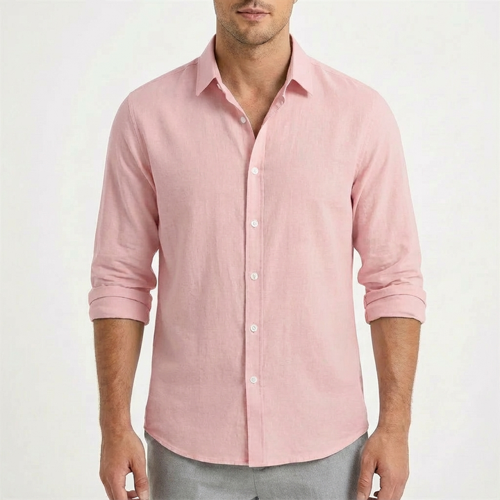 Russell | Camisa Casual de Hombre con Botones