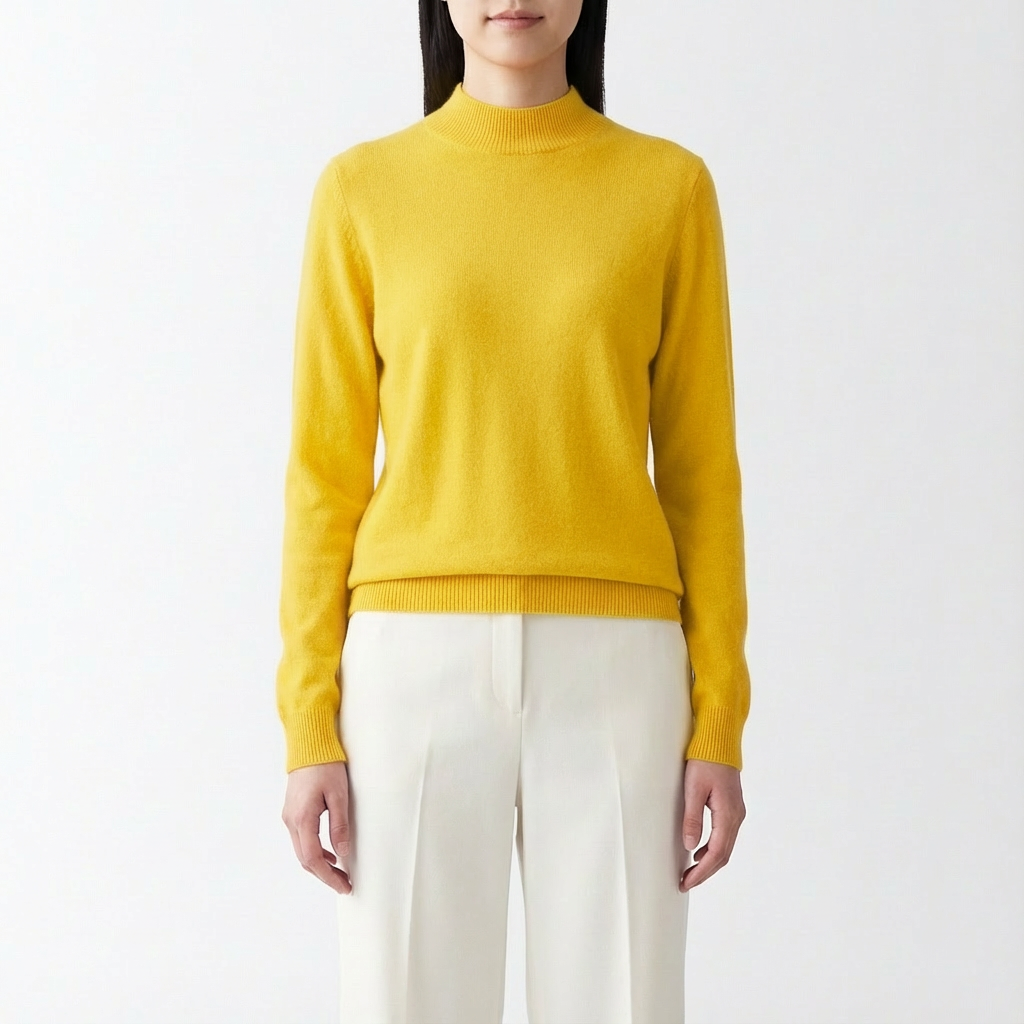 Sandy | Suéter de Punto Acanalado de Manga Larga para Mujer