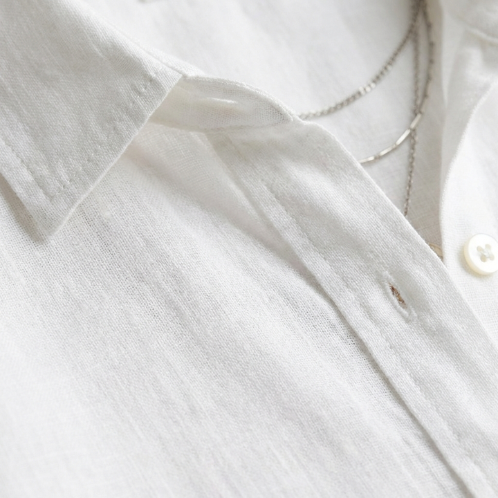 Sofia | Camicia Donna con Colletto Classico e Orlo Arrotondato | Informale