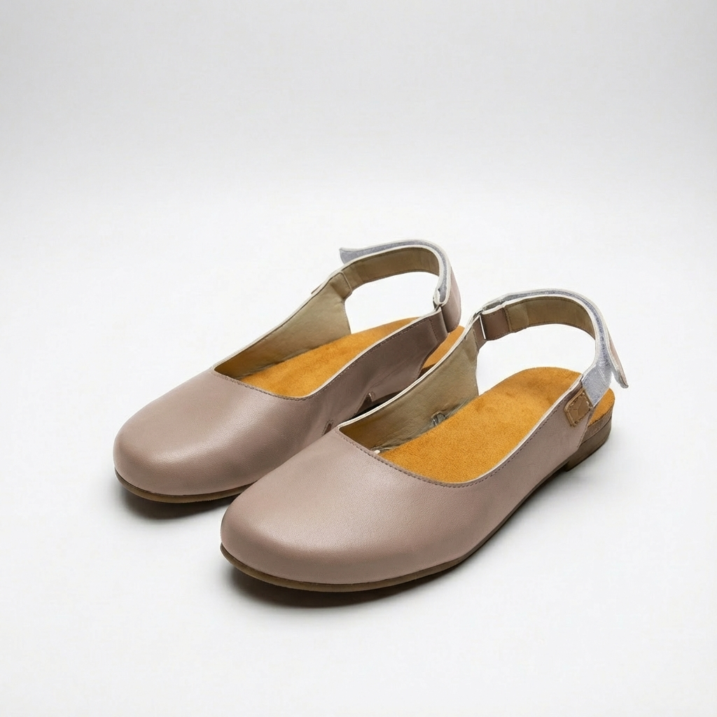 Sofia | Mujer Avarcas Con Puntera Cerrada Y Tira Trasera | Mediterráneo