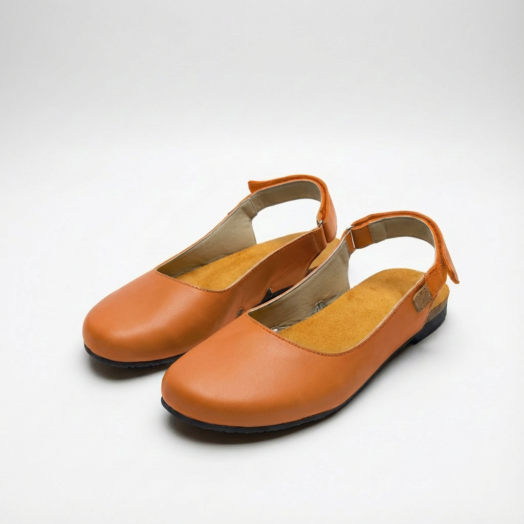 Sofia | Mujer Avarcas Con Puntera Cerrada Y Tira Trasera | Mediterráneo