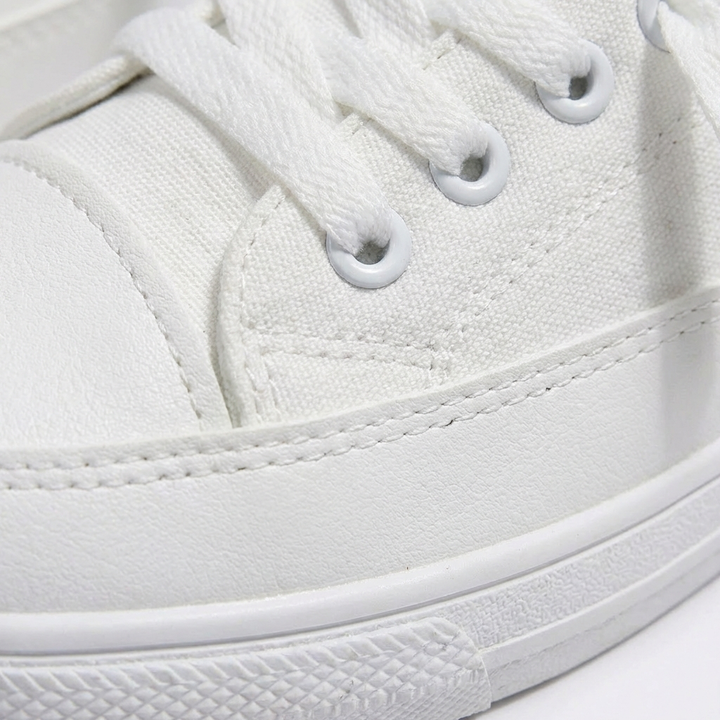 Sofia | Donna Scarpe Bianche con Lacci e Suola Piatta | Informale