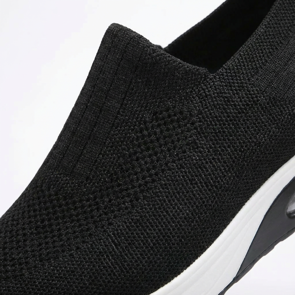 Sofia | Mujer Zapatillas Slip-On Con Tejido Transpirable Y Tobillo Elástico | Confort