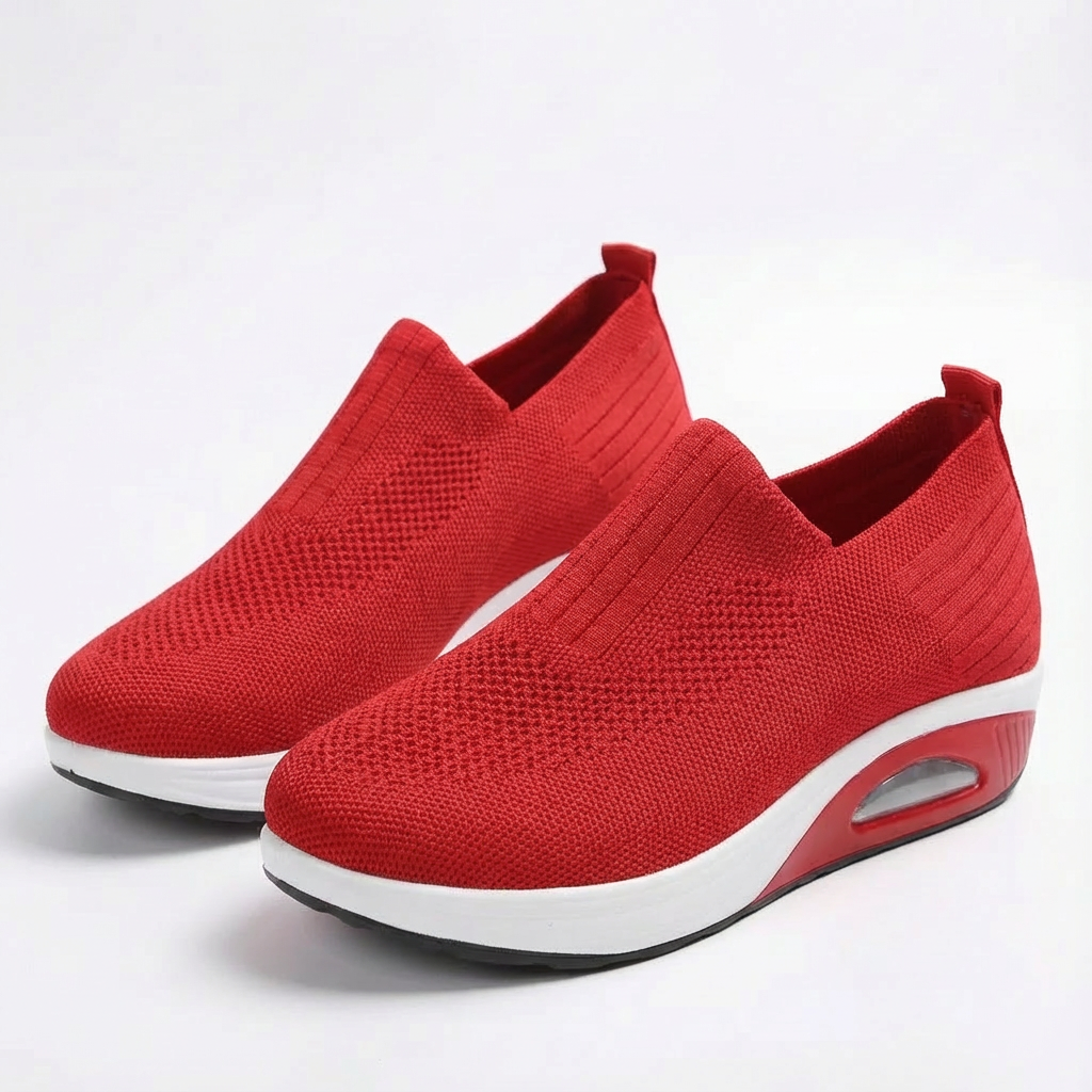 Sofia | Scarpe da Donna Senza Lacci con Tessuto Traspirante e Caviglia Elastico | Comfort