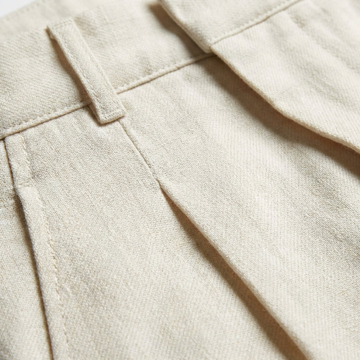 Sofia | Pantalón De Vestir Mujer Con Bajo Ajustado Y Bolsillos Laterales | Elegante