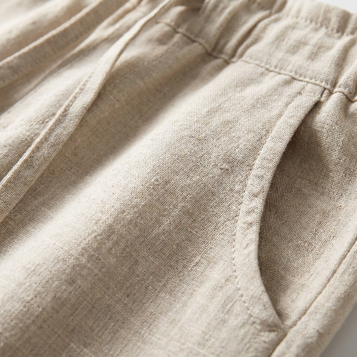 Sofia | Pantaloni Donna con Vita con Laccio e Orlo Ripiegato | Informale