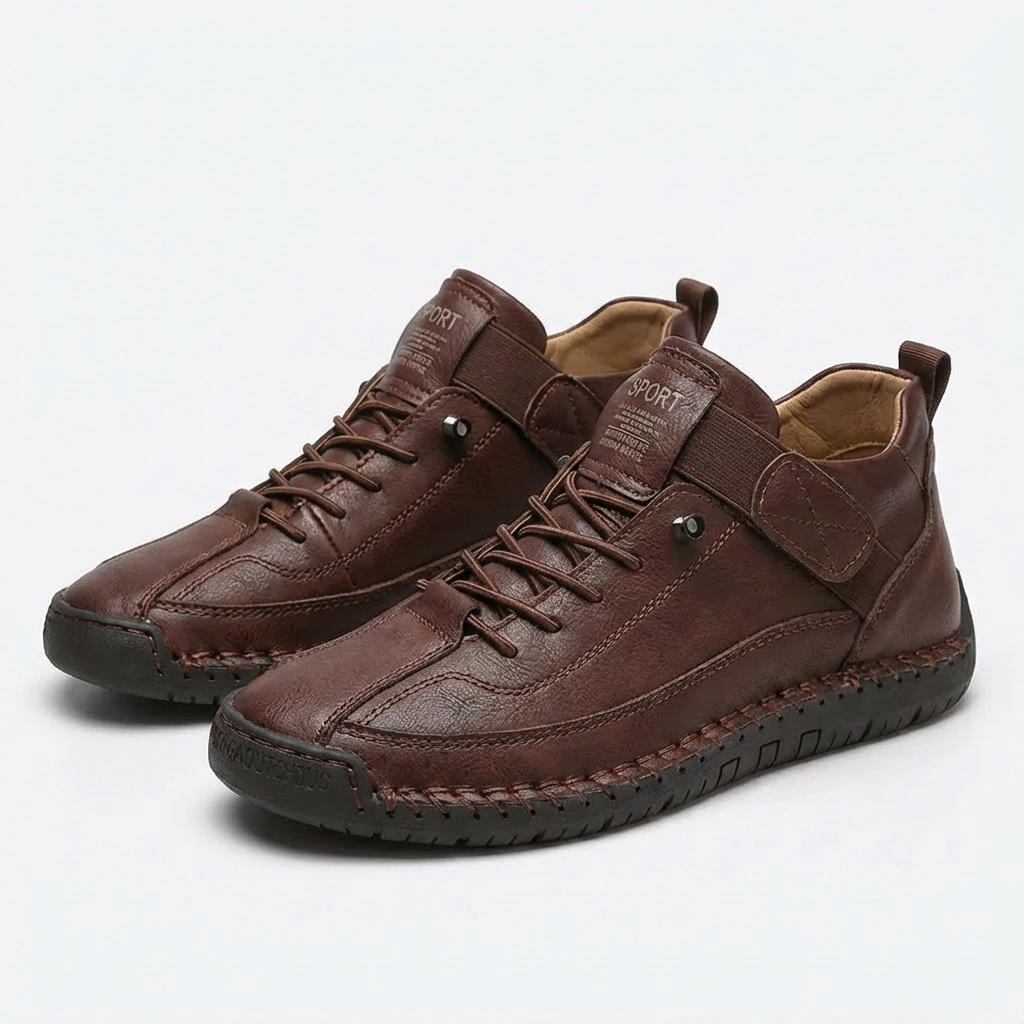 Sofia | Scarpe da Donna con Cucitura Intrecciata e Chiusura a Strappo | Informali