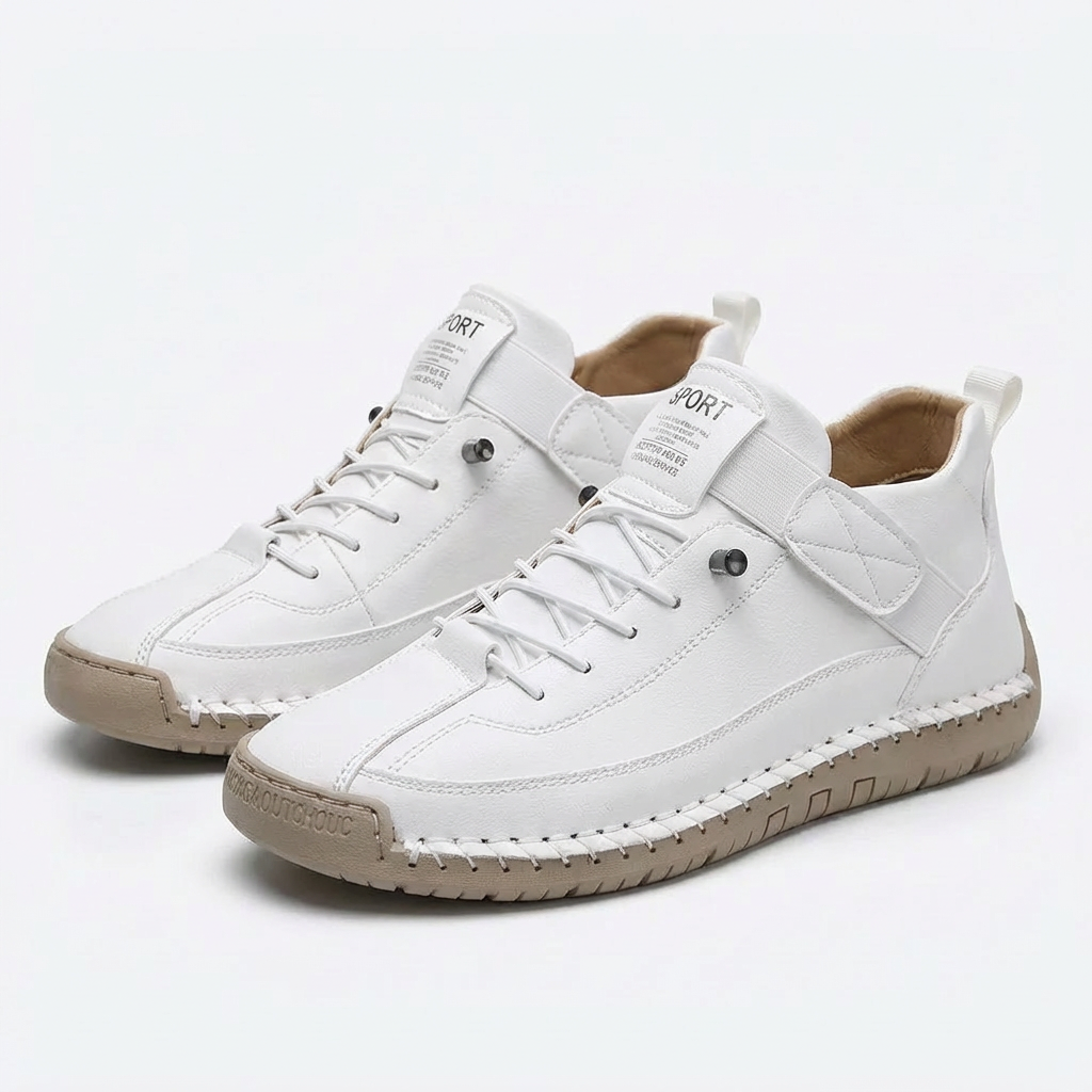 Sofia | Scarpe da Donna con Cucitura Intrecciata e Chiusura a Strappo | Informali