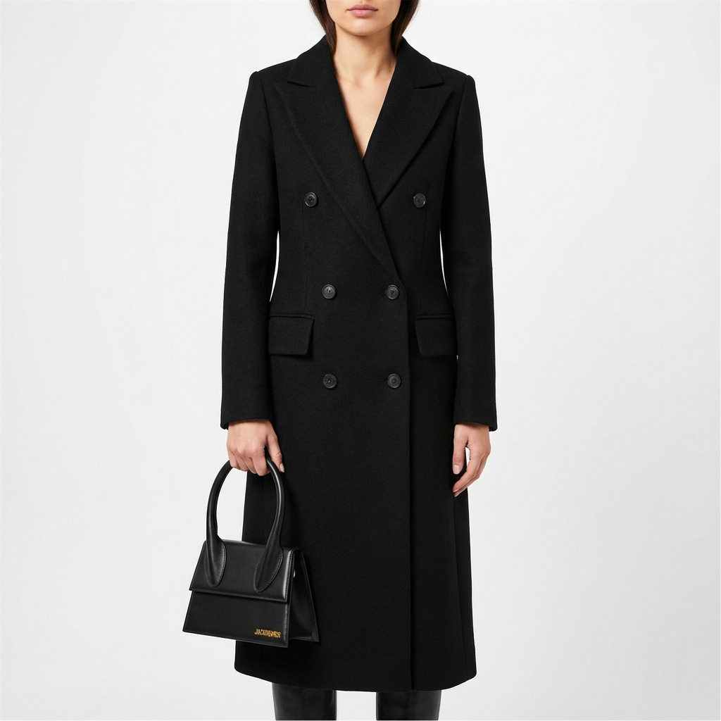 Susan | Abrigo Largo Cruzado de Mujer