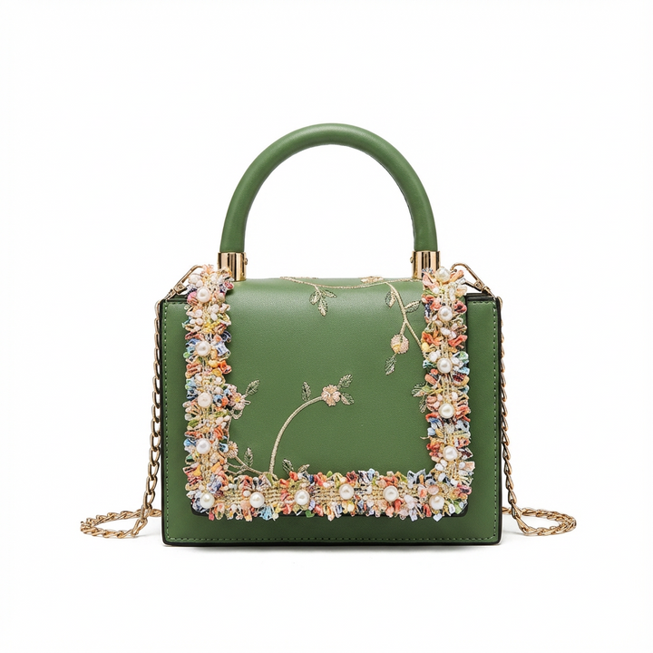 Susan | Borsa a mano da donna con manico superiore decorato