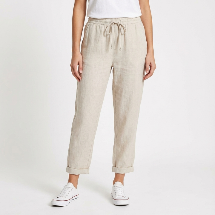 Theresa | Pantalones Recortados con Cordón para Mujer