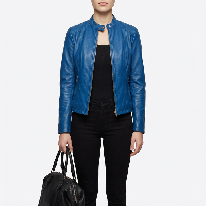 Tina | Giacca Biker Attillata da Donna