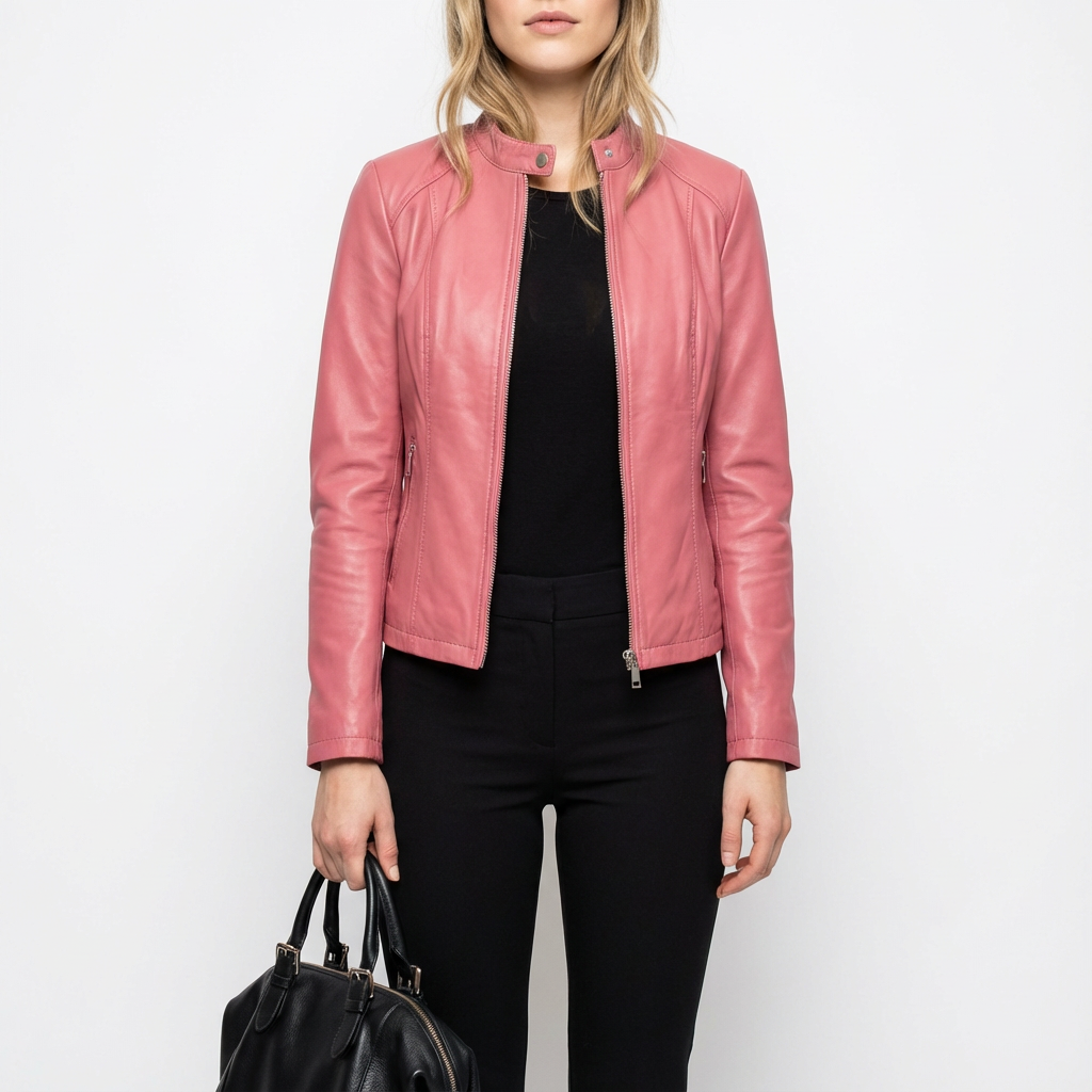 Tina | Giacca Biker Attillata da Donna