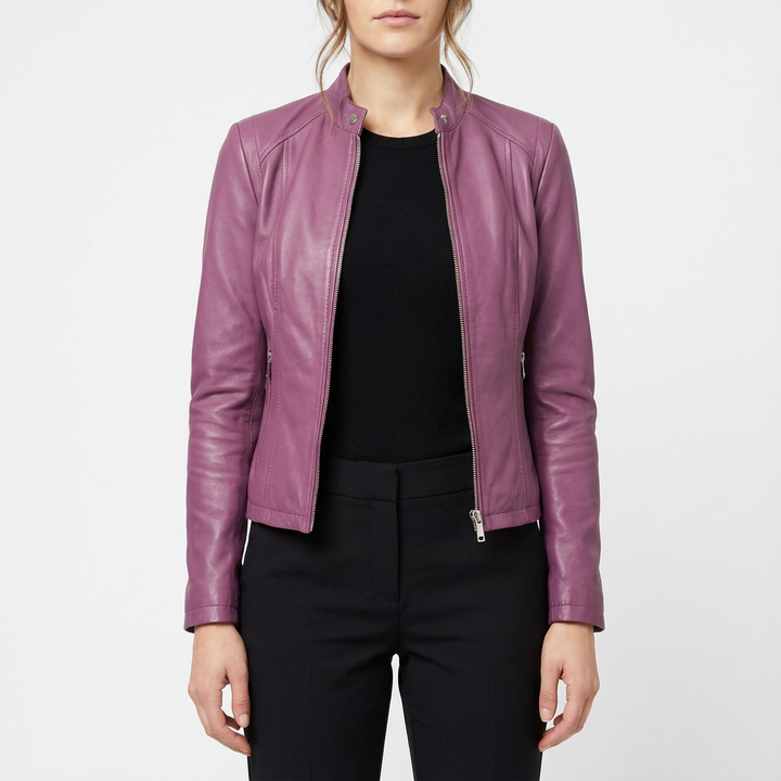 Tina | Giacca Biker Attillata da Donna