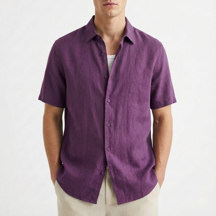 Tobias | Camisa Casual de Hombre con Botones
