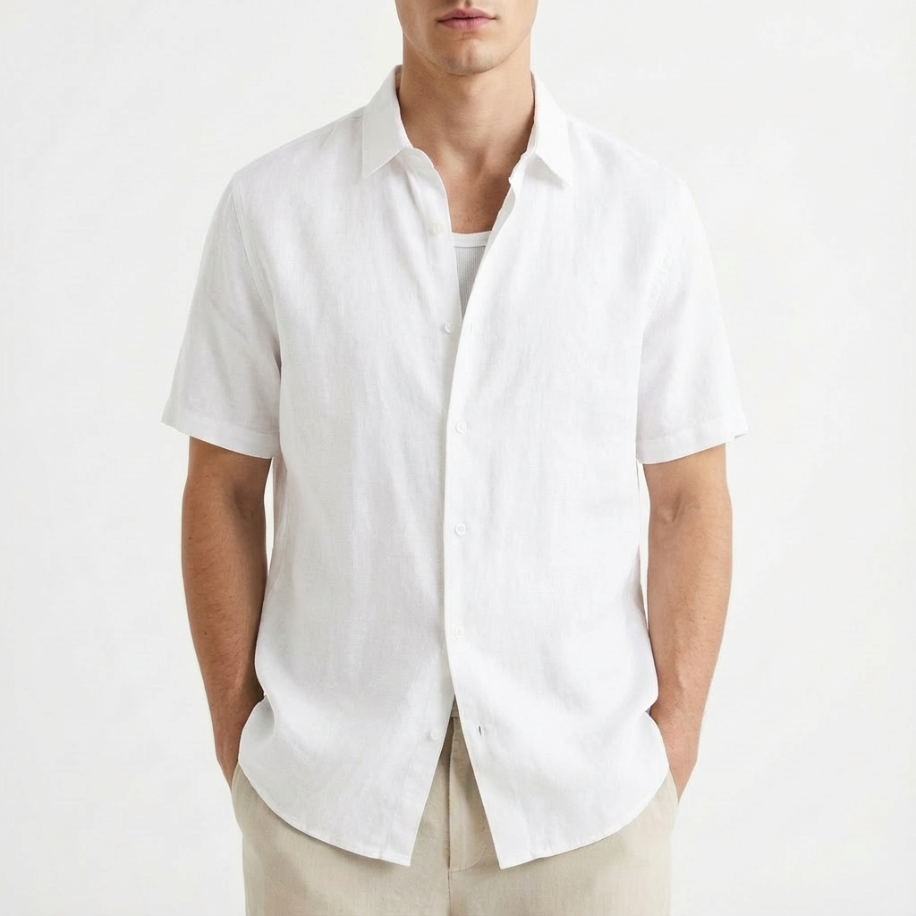 Tobias | Camisa Casual de Hombre con Botones