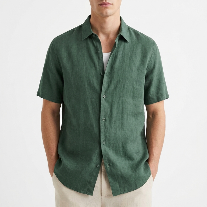Tobias | Camisa Casual de Hombre con Botones