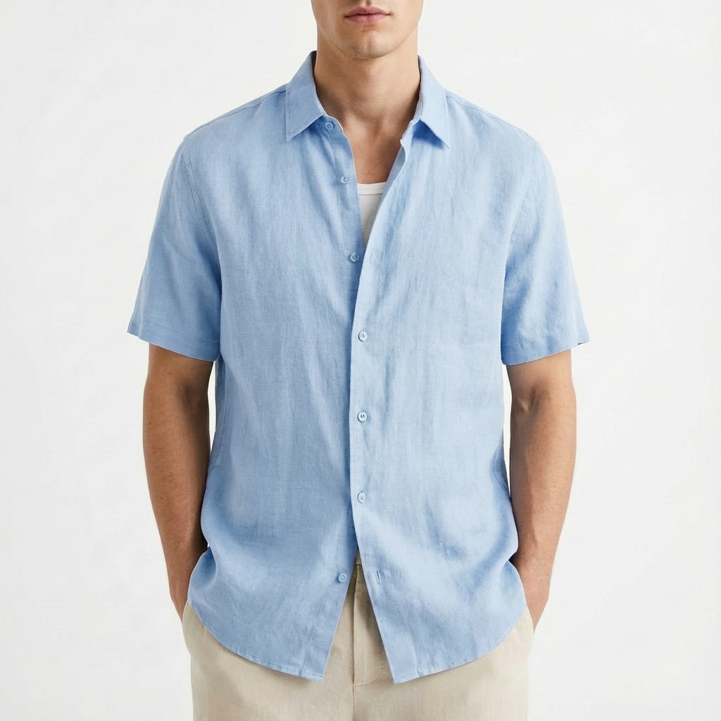 Tobias | Camisa Casual de Hombre con Botones