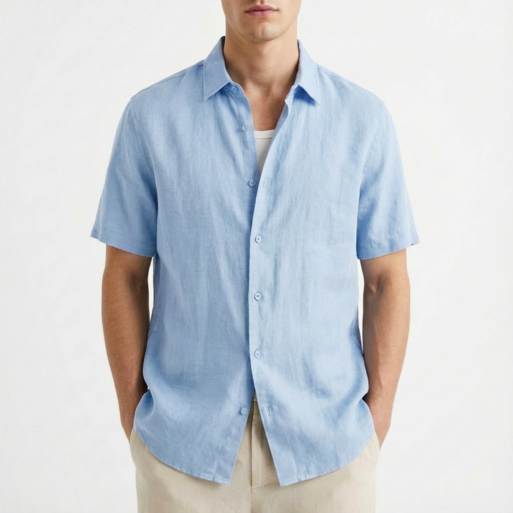 Tobias | Camisa Casual de Hombre con Botones