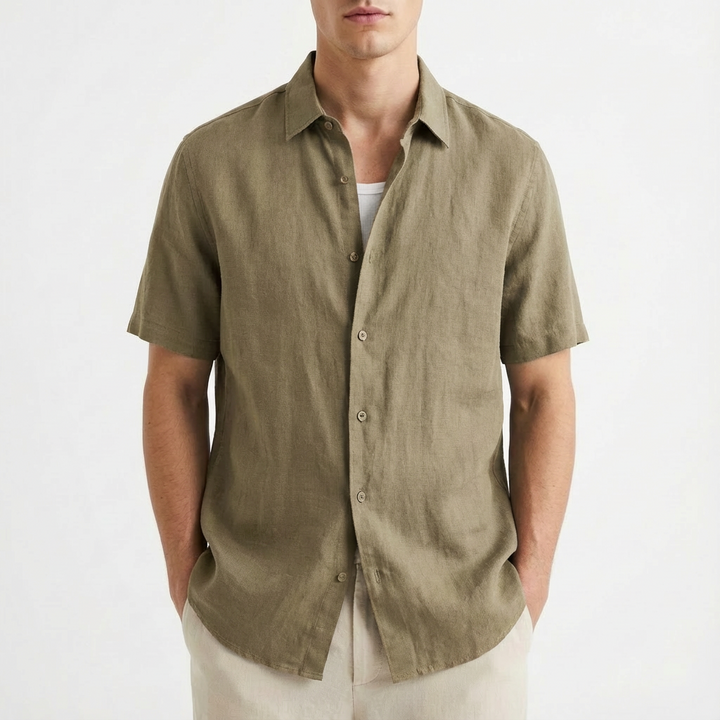Tobias | Camisa Casual de Hombre con Botones