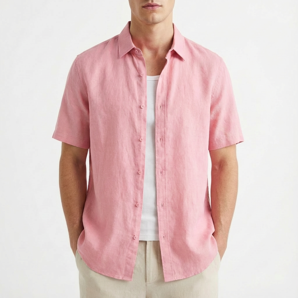 Tobias | Camisa Casual de Hombre con Botones