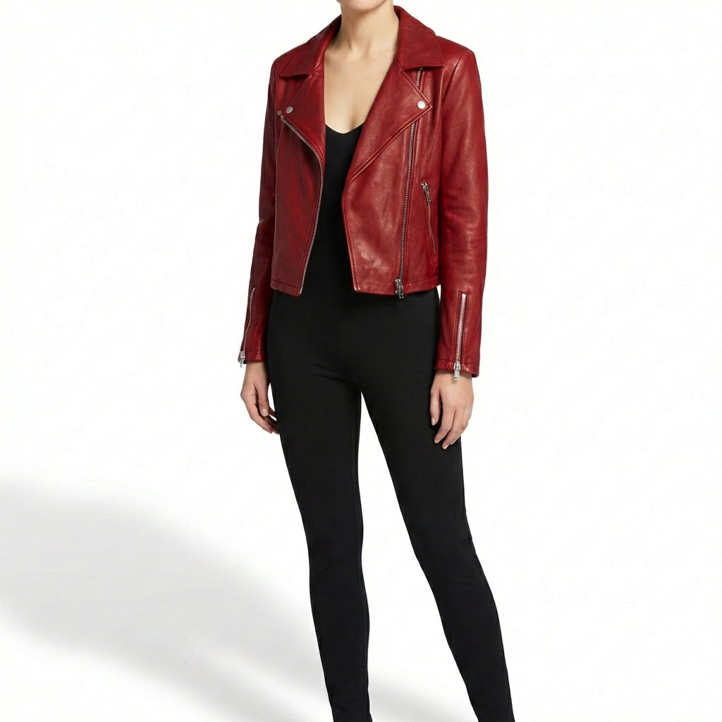 Valeria | Chaqueta Biker Cremallera Mujer