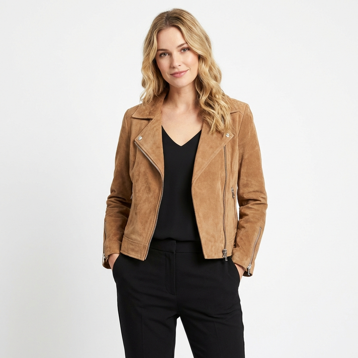 Valeria | Chaqueta Biker Cremallera Mujer