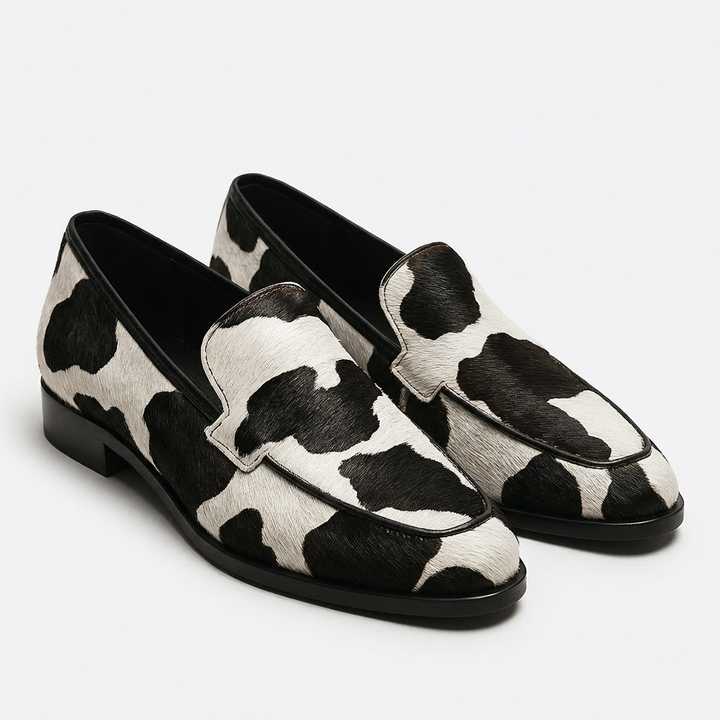 Valeria | Mocasines Mujer Con Estampado Animal Y Diseño Slip-On | Moderno