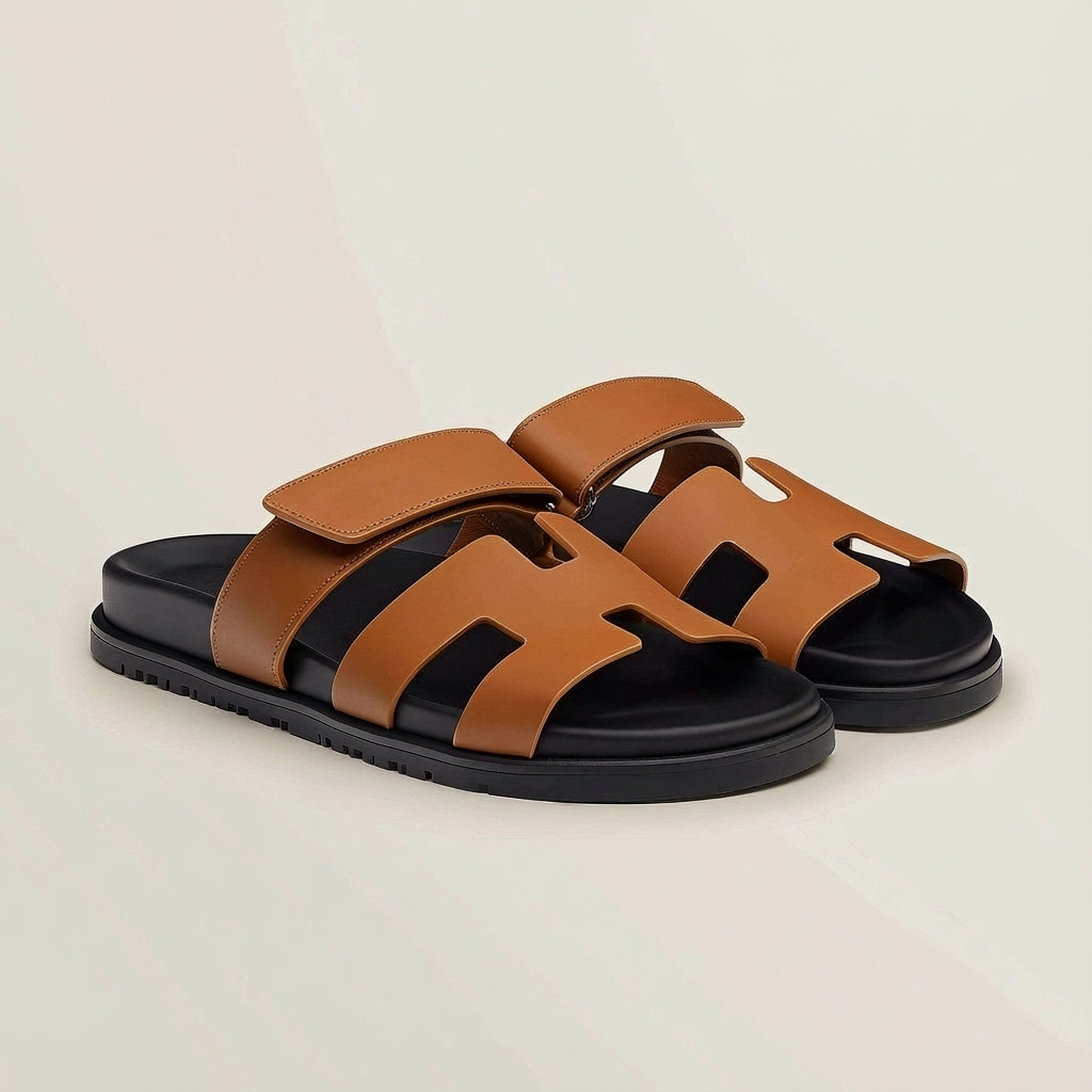Valeria | Mujer Sandalias Slide Con Tira Ajustable Y Diseño Calado | Minimalista