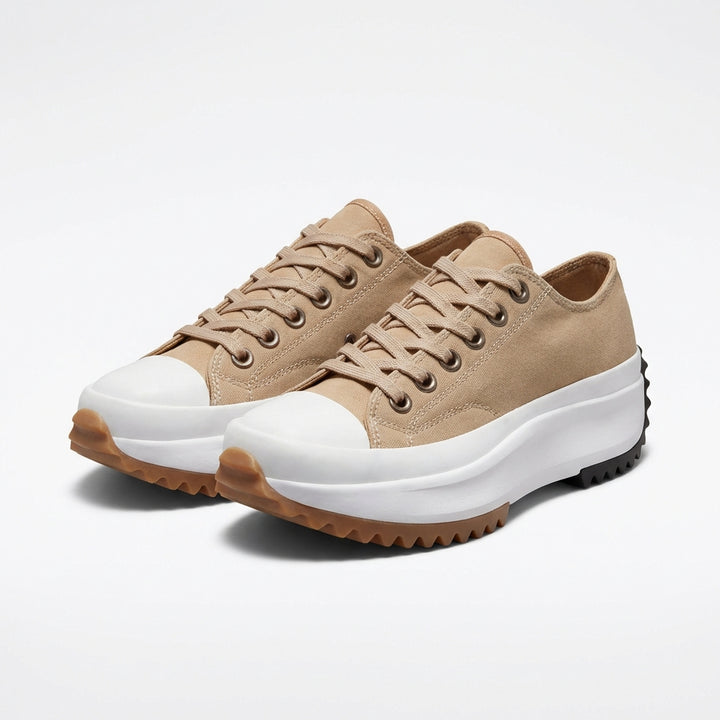 Vega | Scarpe da donna con zeppa, lacci, punta chiusa