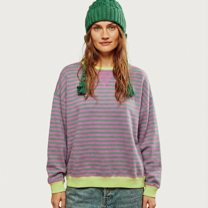 Vicki | Sudadera de Mujer con Cuello Redondo Oversize