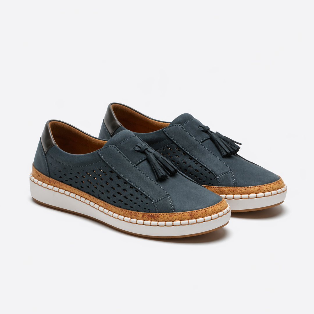 Vivian | Scarpe Casual da Donna senza Lacci con Nappine
