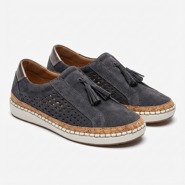 Vivian | Scarpe Casual da Donna senza Lacci con Nappine