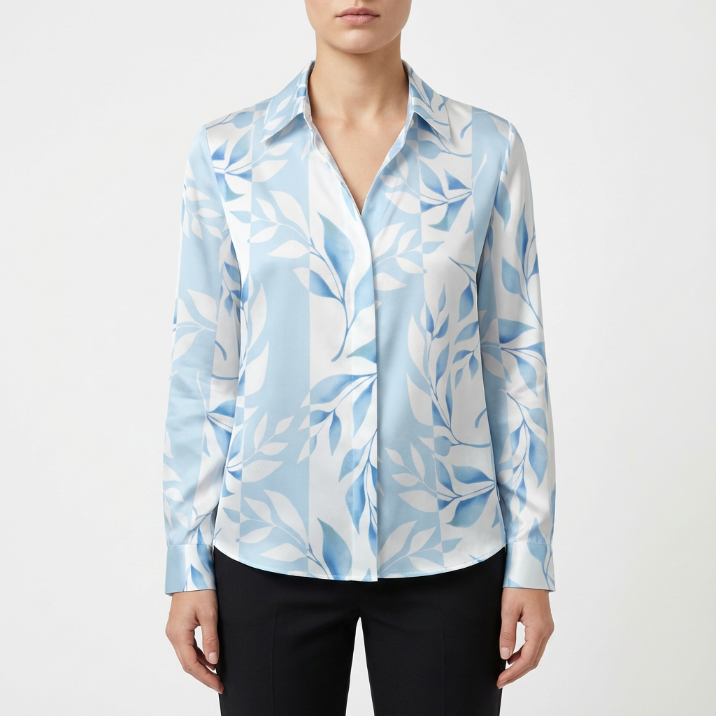 Willow | Blusa da Donna a Manica Lunga con Collo a Barca