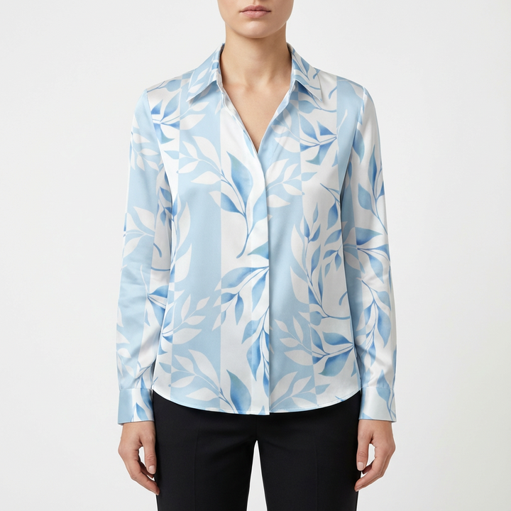 Willow | Blusa da Donna a Manica Lunga con Collo a Barca