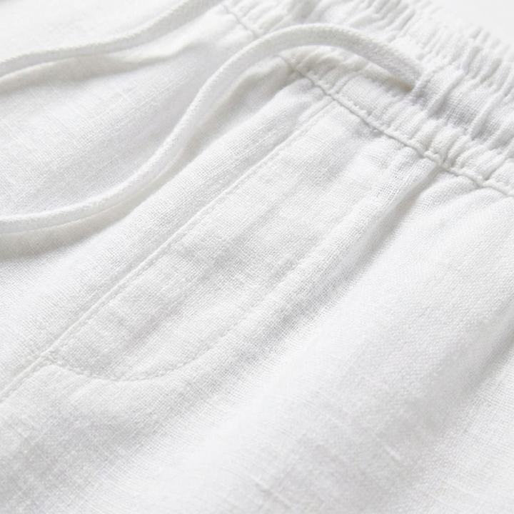 Theresa | Pantalones Recortados con Cordón para Mujer