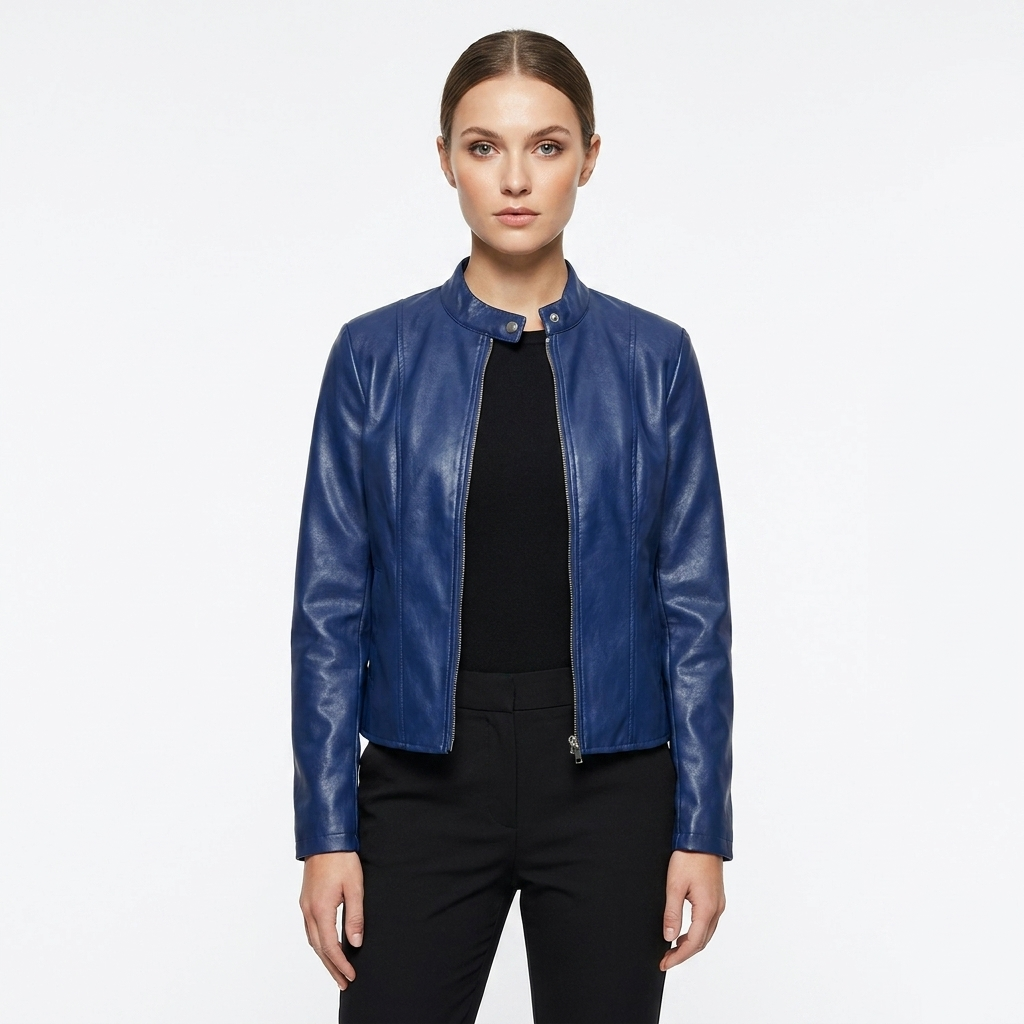 Tina | Giacca Biker Attillata da Donna