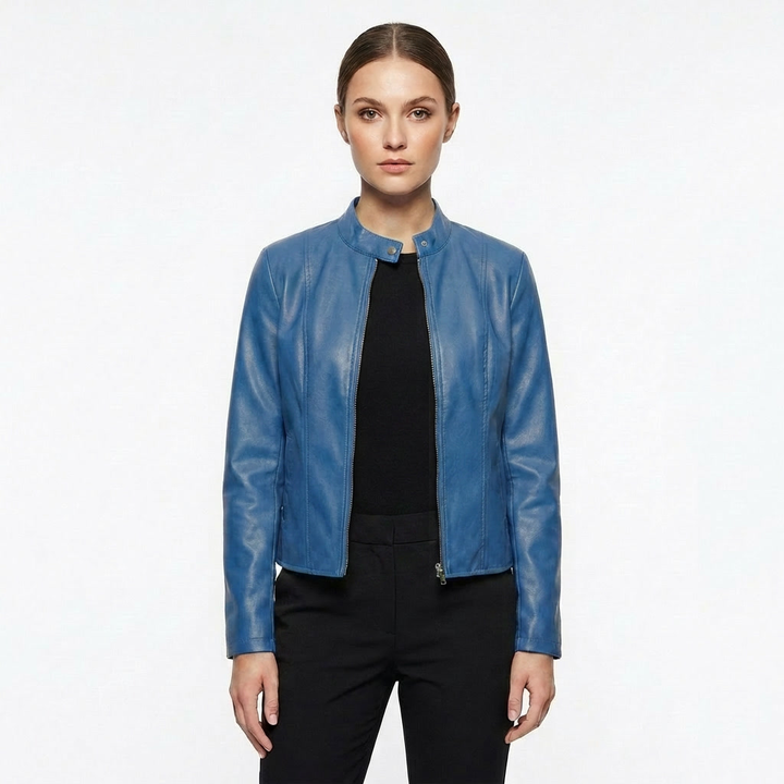 Tina | Giacca Biker Attillata da Donna