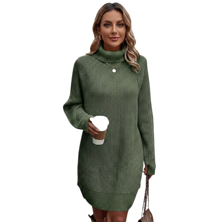 Nieves | Abito Lungo a Maglia con Tasche Donna