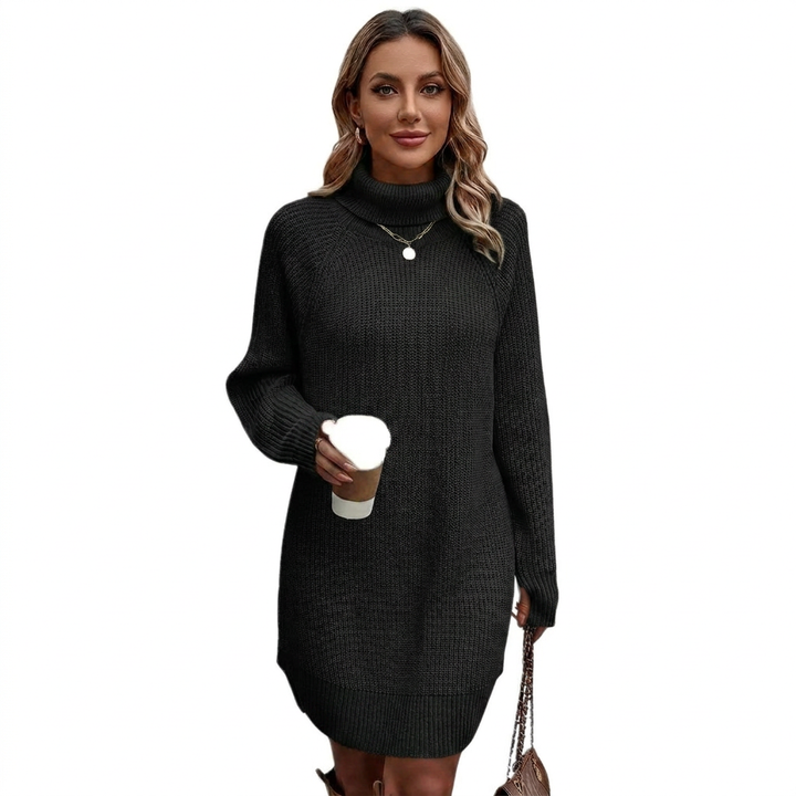 Nieves | Abito Lungo a Maglia con Tasche Donna