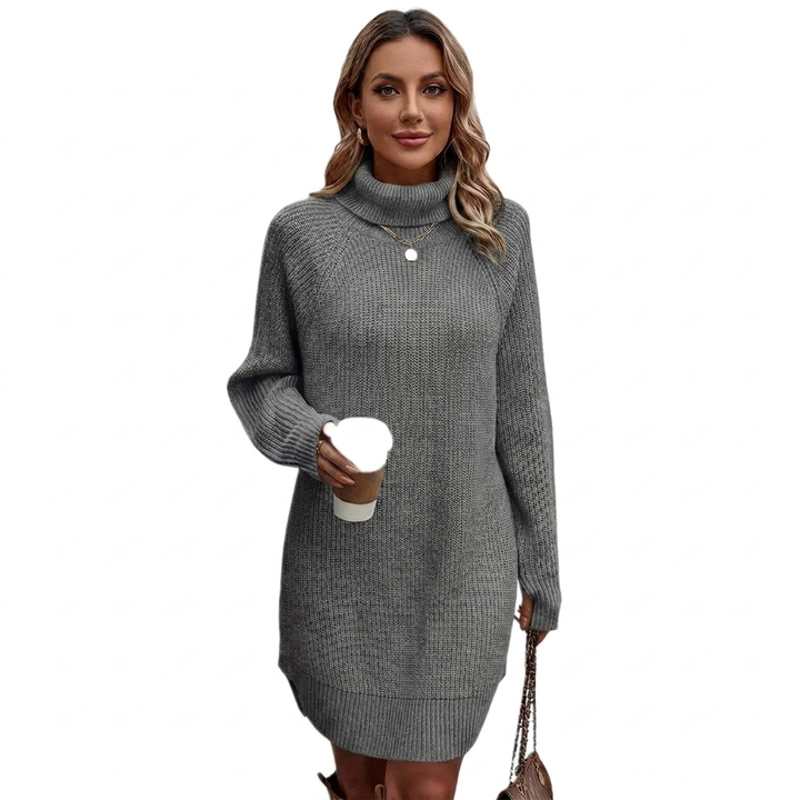 Nieves | Abito Lungo a Maglia con Tasche Donna