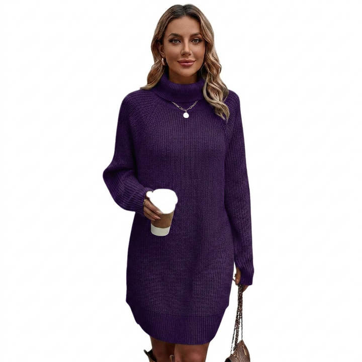 Nieves | Abito Lungo a Maglia con Tasche Donna